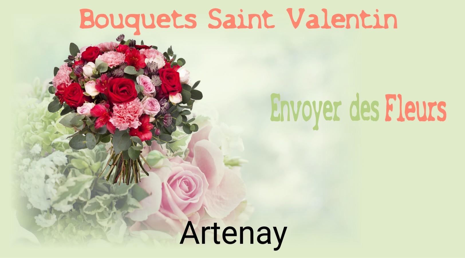 Roses de Saint-Valentin livrées à Artenay